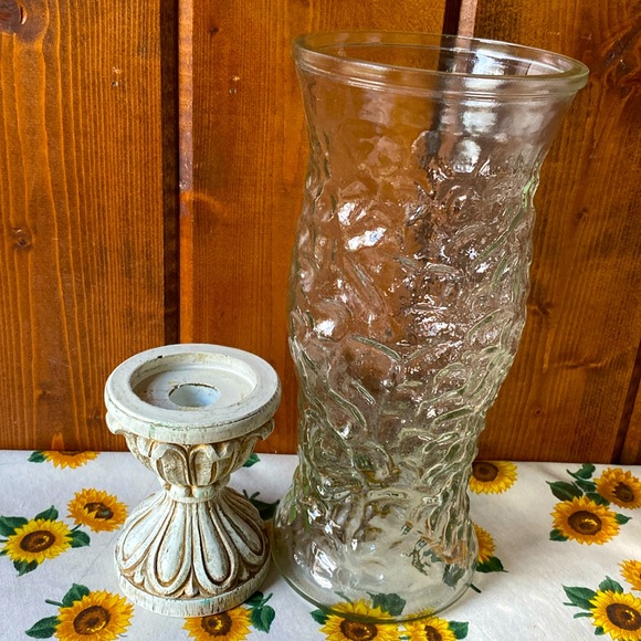 Vtg Hoosier glass vase - Picture 3 of 8